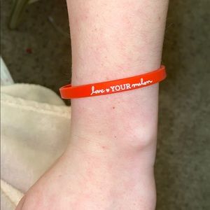 Love your melon wrist band
